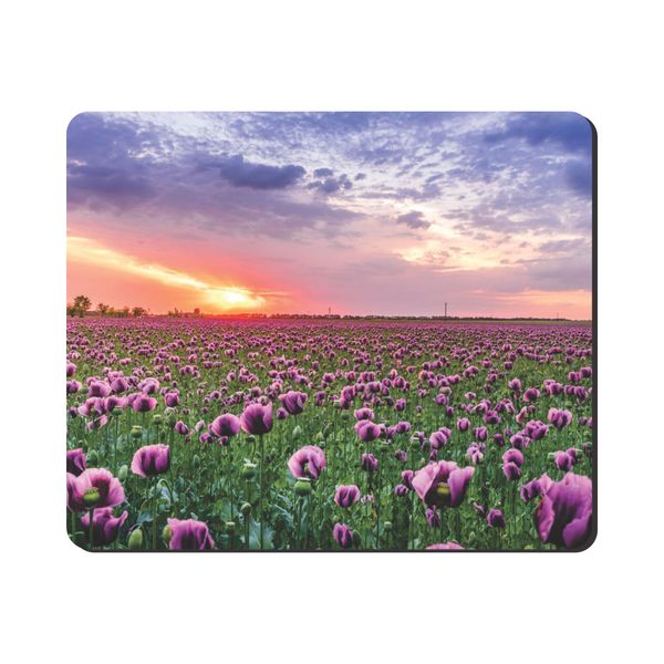Mouse Pad - Purple Flower Field