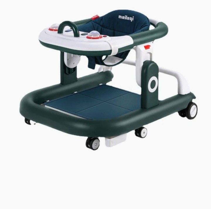 Baby Walking Ring Anti Roll and Anti Tumble Dark Green Shop Today