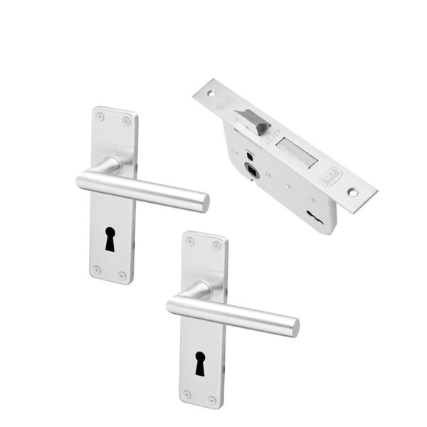 QS Coupe Oulu 3 Lever Lockset SS
