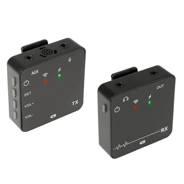 Professional Vlogging 50M Range Wireless Recording Microphone AA-51