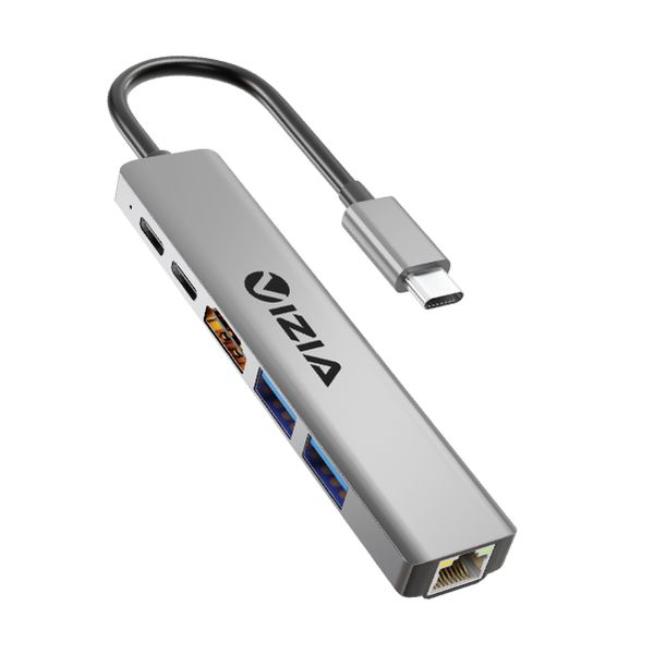 VIZIA Portable USB Hub 6 in 1 TYPE-C