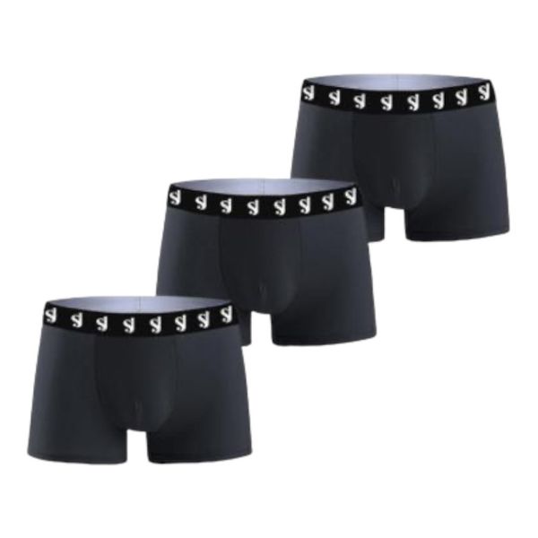Sir Joe Men Underwear 3 Pack - Black