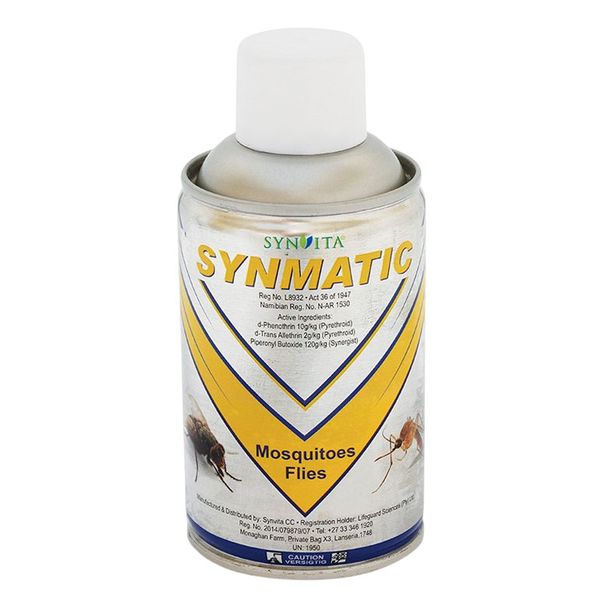 Synvita Synmatic Metered Aerosol Pesticide for Flies and Mosquitos 280ml