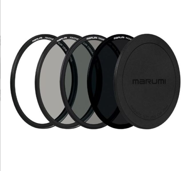 67mm Magnetic Slim Filter Kit includes CPL+ND16+ND64+Protection Cap+Bag
