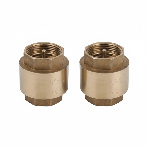 Torrenti Brass Spring Loaded Check Valve 80mm for Pumps - 2 Pack