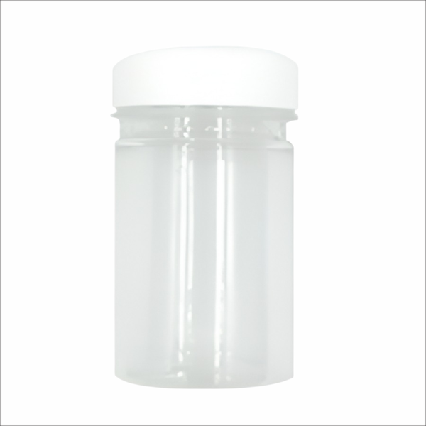 Clear Plastic Jars with Screw Lids - Durable and Reusable - 15 x 125ml