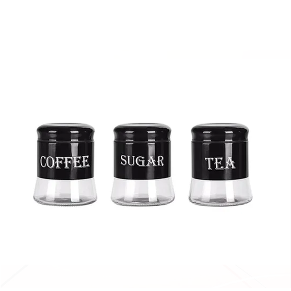 3-Piece Multipurpose Leakproof Glass Canister Set