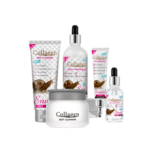 Snail Collagen Skin Care Set (5-Piece)