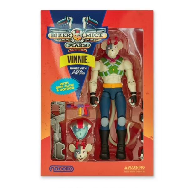 Biker Mice from Mars: 7-Inch Scale Action Figure - Vinnie