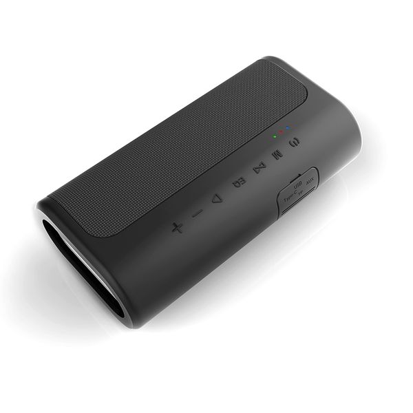 Blackhawk 80W TWS Stereo Wireless Bluetooth Speaker with 10400mAh Powerbank