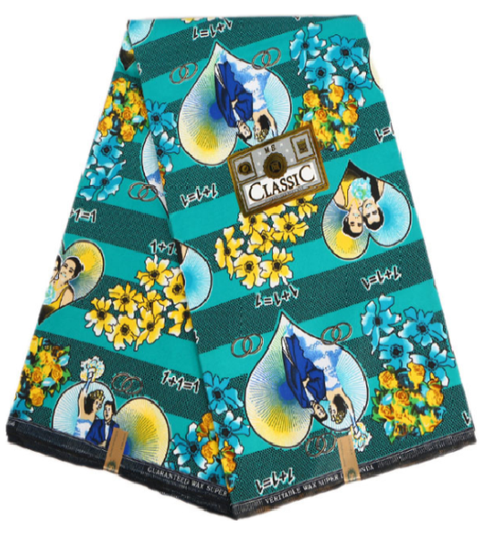 One Plus One Ankara Fabric