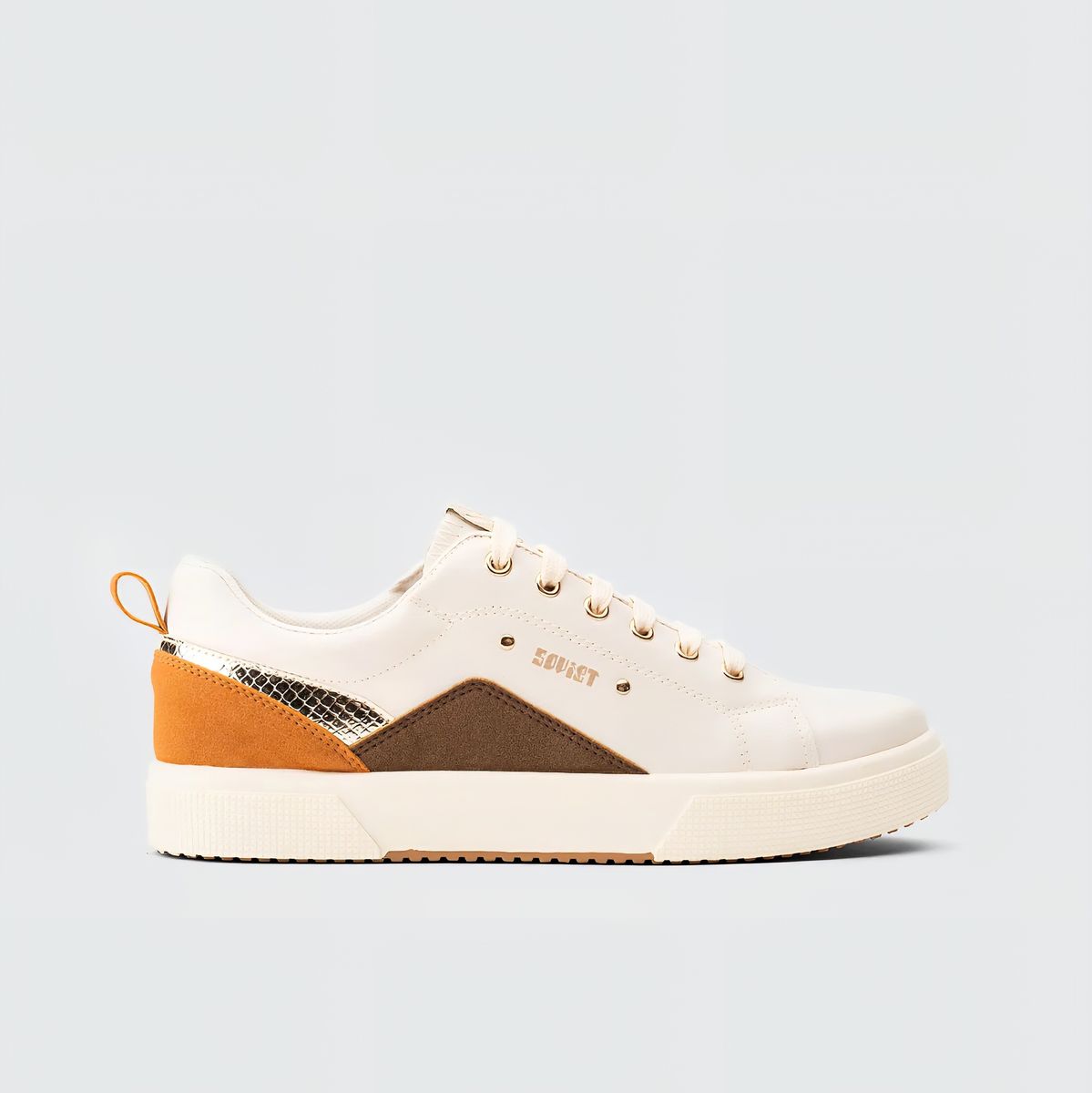 Womens Soviet Coco Blanco Snakeprint Casual Sneaker | Shop Today