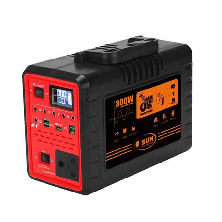 Portable Rechargeable 300w Power Supply Station Solar inverter