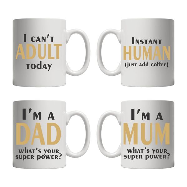 Mom and Dad Mug (Set 7)