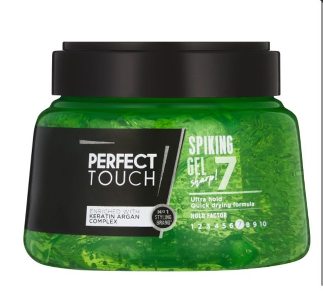 Perfect Touch Gel Spiking 250g - Extreme Hold for Bold, Defined Styles
