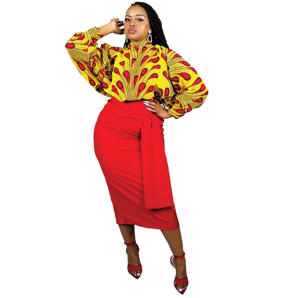 Africa Fashion House MoHaze Sebenza Red Dress