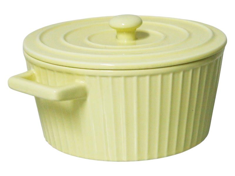 George &amp; Mason Giallo Soup Pot &amp; Lid- 21x17.5x11cm (1.0L) Light Yellow