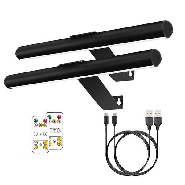 40cm 2pk Rechargeable Wireless Wall Light Wall Art Light with Remote Wirele