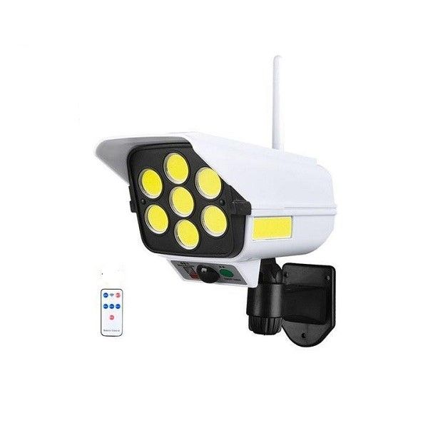 Solar Monitoring Lamp Dummy Camera Motion Sensor