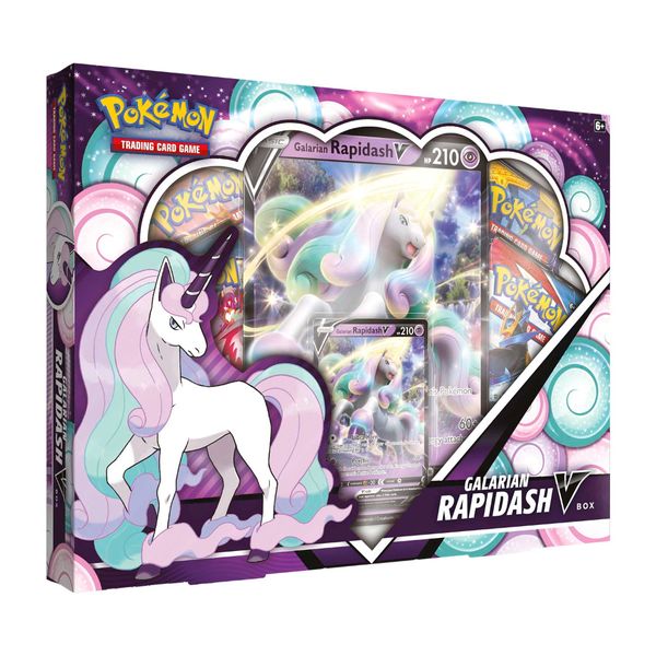 Pokemon Galarian Rapidash V Box