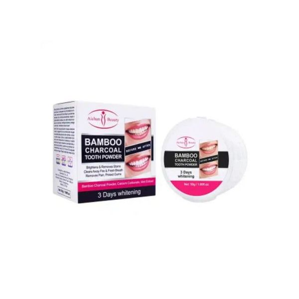 Bamboo Charcoal Tooth Powder - Organic.