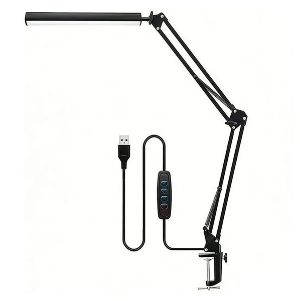 LED Desk Lamp,3 Mode 10 Brightness,With Clip,Study/Work/Office Lighting