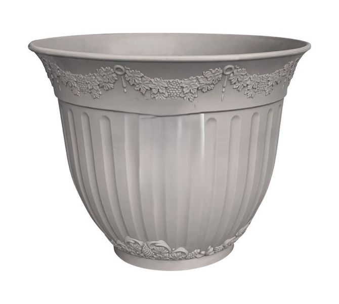 Sienna Italian Pot Grey 250 mm