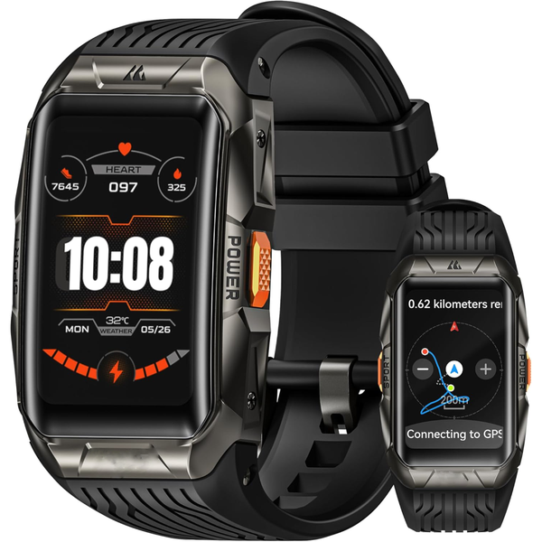 Rugged AMOLED X2 Ultra Smartwatch 1.64 - 170+ Sports Modes Smart Watch