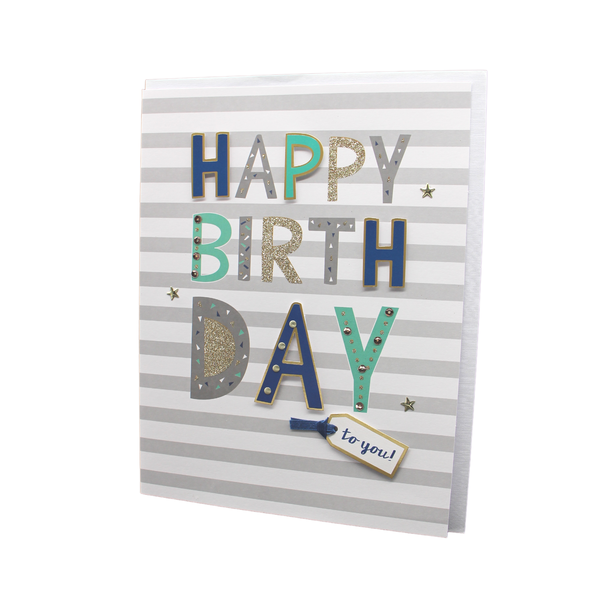 Gigantic Greeting Card - Happy Birthday to You - Candles