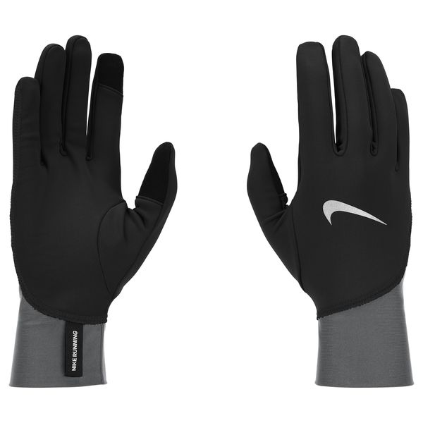 Nike Mens Pacer Midweight Running Glove Black/Smoke Grey/Silver