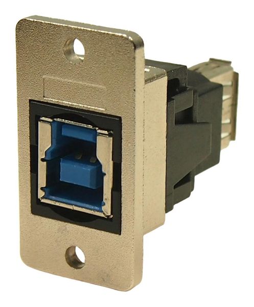 Cliff Electronic (CP30606NMX1) USB Adapter, 3.2mm Plain Hole