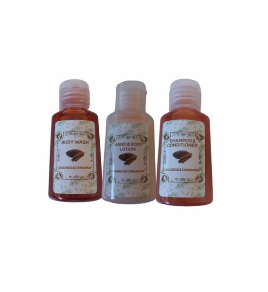 Calro Hospitality Room Amenities Pack 30ml Rooibos &amp; Cinnamon