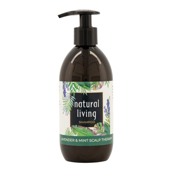 Natural Living Lavender and Mint Natural Shampoo - 300ml