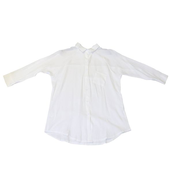 Blackcherry Off White Slant Pocket Shirt