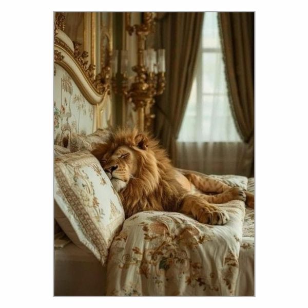 The Lion Sleeps Tonight Poster - A1