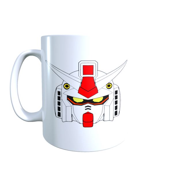 Gundam RX782 Head - Gundam Coffee Mug