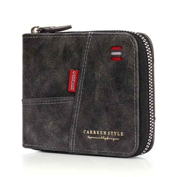 Carrken Style Executive Leather Bifold Supreme Quality Multislot Wallet