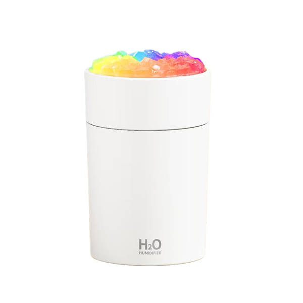 220ML Portable Nano Mist Humidifier, Colorful LED Light, Type-C, Silent