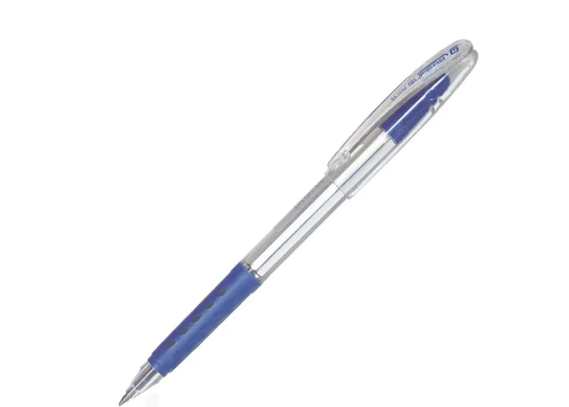 PENTEL - Rubber Grip Ballpen BK101M - Blue x 2