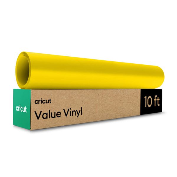 Cricut Value Vinyl 30.5 cm x 3 m Yellow