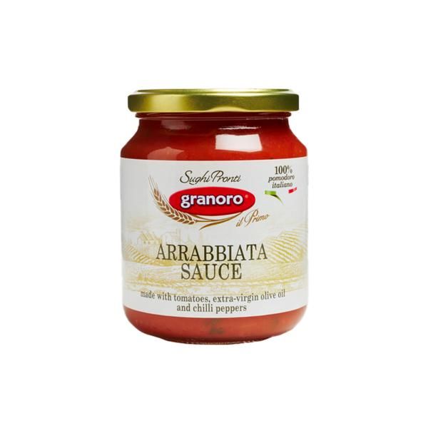 Granoro Arrabbiata Pasta Sauce (4 x 370g) (Kosher, Halaal)