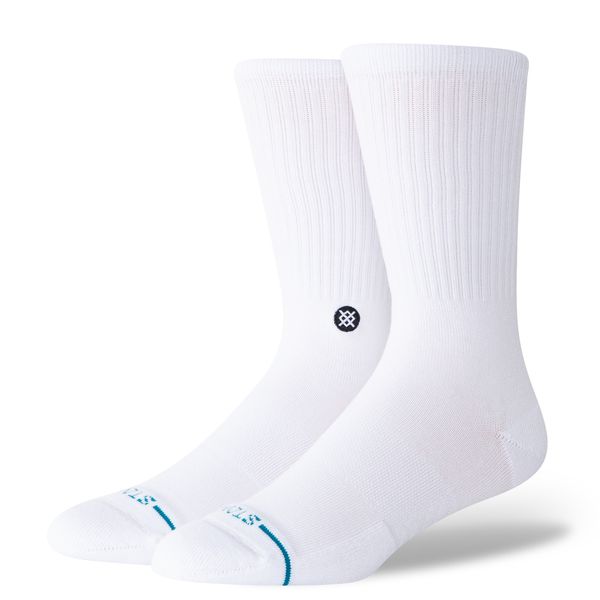 Icon Crew Sock White/Black