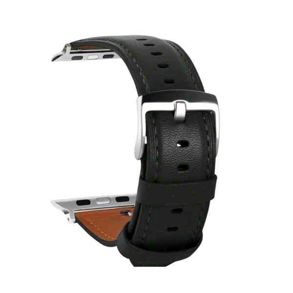 Soft Pu Leather Strap Watch Band Compatible With Apple Watch 42mm/44mm/45mm/49mm