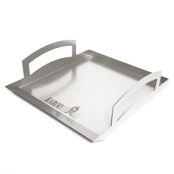 KarooBraai 35 40 2mm Stainless Steel Braai Pan