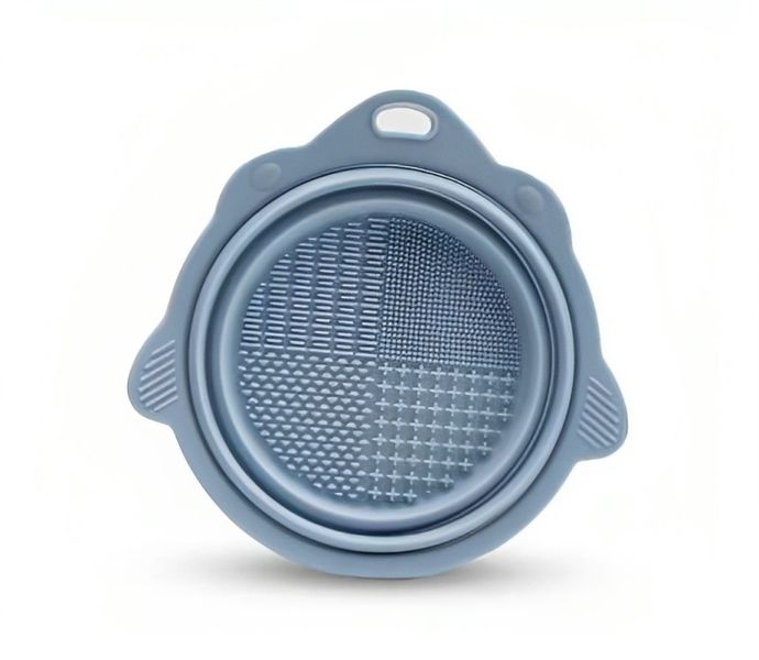 Silicone Make-Up Brushes Cleaner Folding Bowl