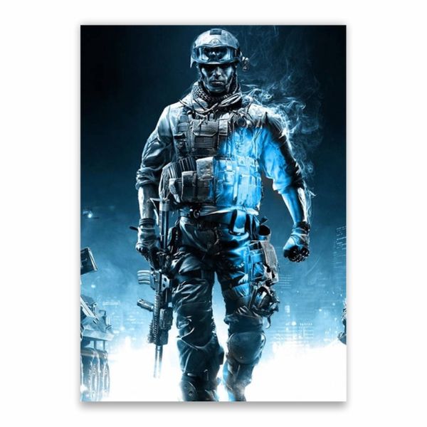 Call of Duty Soldier Poster - A1