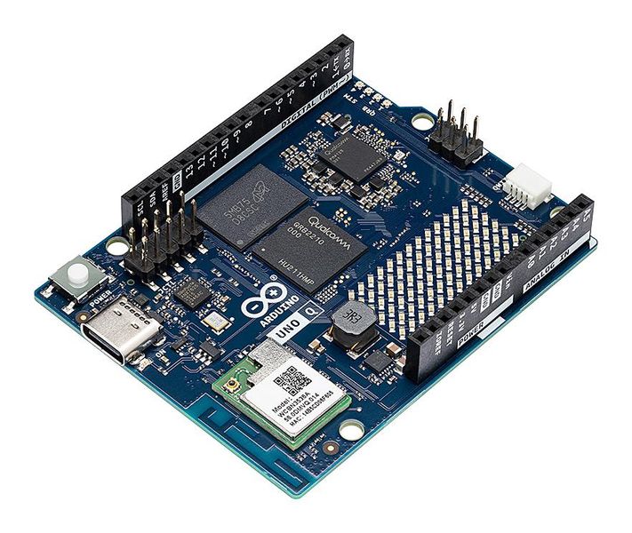 Arduino (ABX00173) Single Board Computer, Arduino UNO Q, QRB2210/STM32U585
