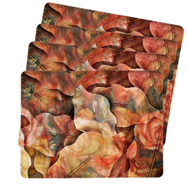 Watercolour Leaves Placemats