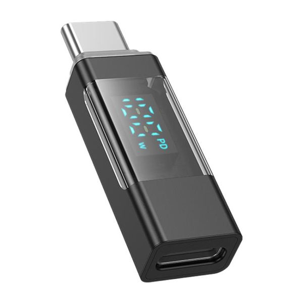 USB-C Male to Female Display Adapter - Fast Charging Support -Borofone BV25