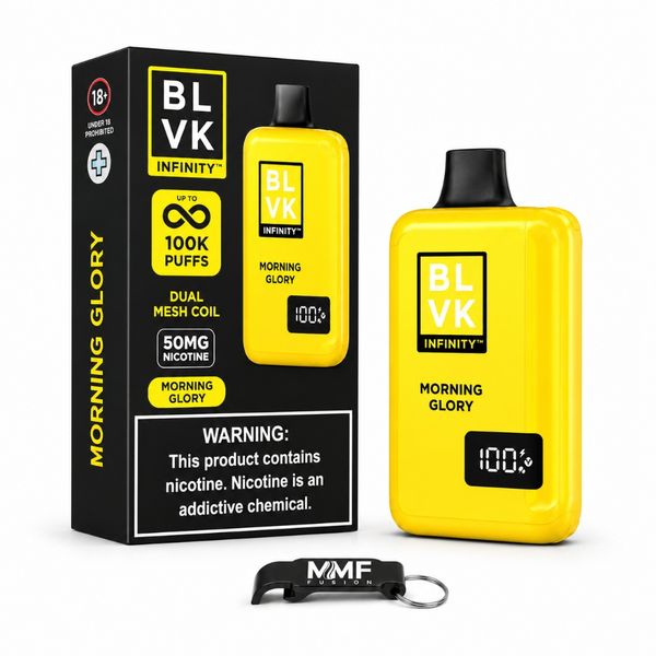 BLVK MMF Infinity 100k Puffs Disposable Vape - Morning Glory (5 Devices)